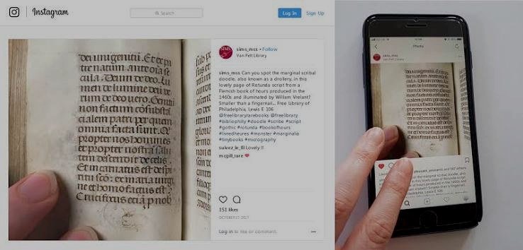 Digital manuscript access